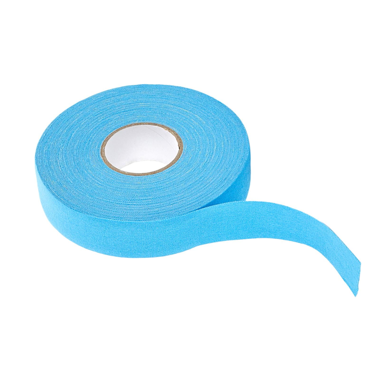 Magideal - Cinta De Tela Para Hockey Sobre Hielo, Cintas Para Caña De Hockey, Cinta Para Calcetines De Hockey De 27 Yardas, Cinta De Hockey Para Ejercicio, , Azul Claro