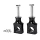 thumbnail image 3 of Abrazadera Universal Para Manillar De 7/8 '' / 1 '' Para Motocicleta, 22 Mm, Negro, 3 of 5