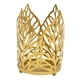 thumbnail image 4 of Portavelas Linterna 11.5x15cm Tealight Stand Centro De Mesa Ornamento Dorado, 4 of 5