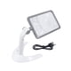 thumbnail image 3 of Lupa con luz para decoración del hogar, de mano, 48 LED, lámpara de aumento para esteticistas, banco de trabajo, manualidades, pasatiempos. Blanco, 3 of 5