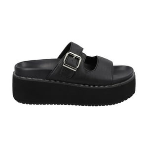 Sandalia Mujer Negro Tezza Police