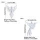 thumbnail image 2 of Molde de silicona kingmise Fénix y Colibrí - 2 piezas, 2 of 9