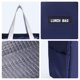 thumbnail image 4 of Bolsa Aislante, Bolsa de Almuerzo para Mujeres y Hombres, Bolsa de Mano Bonita Caja de Almuerzo Gran Capacidad, Bolsa Enfriadora Reutilizable para Trabajo, Oficina Azul Marino 10.6*7.1*7.9in, 4 of 6