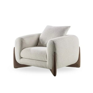 Santú Home & Deco - Sofá Poltrona Diseño Wabi Sabi Blanco