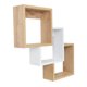 thumbnail image 5 of Repisa Ali 3 Modulos Café Claro - Blanco, 5 of 7