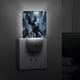 thumbnail image 4 of Robocop Luz nocturna LED con sensor de anochecer a amanecer para dormitorio, baño, pasillo, escaleras - Lámpara LED nocturna de enchufe, 0.5W - 1 pieza, 4 of 6