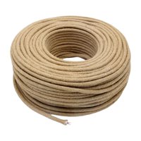 Ioensy - Cable De Luz Colgante De Alambre Eléctrico Trenzado Para Dormitorio Y Sala De Estar