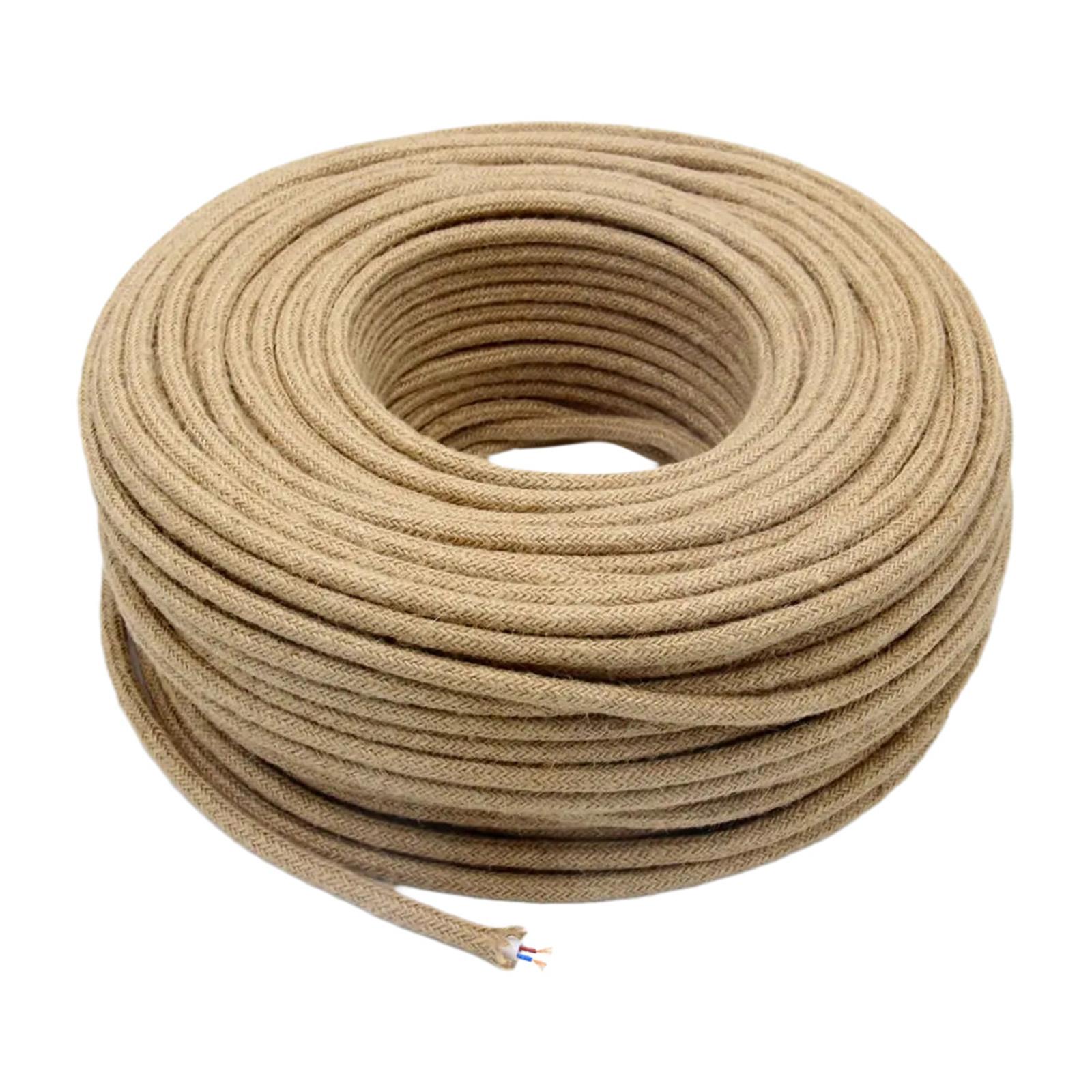 Ioensy - Cable De Luz Colgante De Alambre Eléctrico Trenzado Para Dormitorio Y Sala De Estar