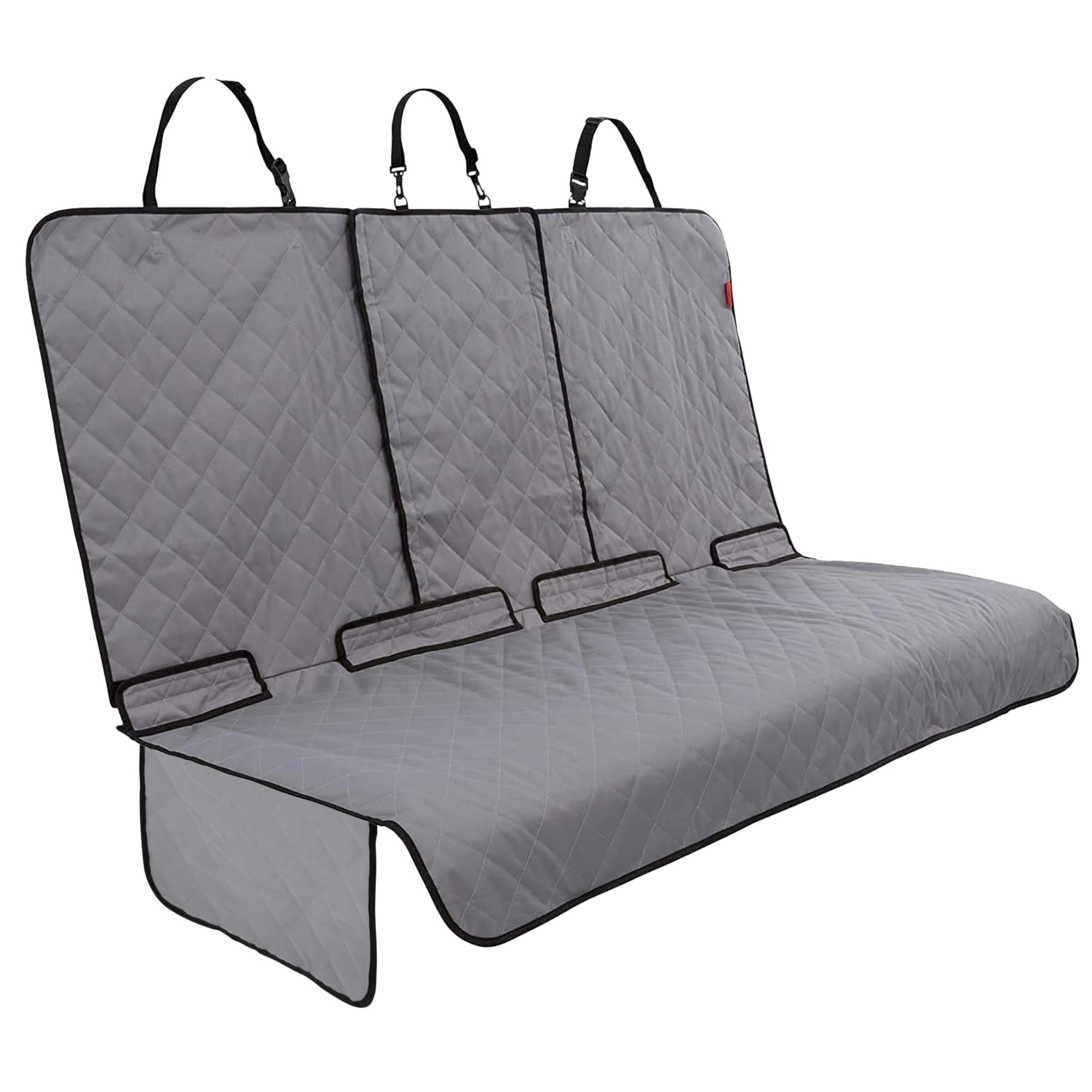 Funda De Asiento De Coche Para Perros Lusso Gear, Impermeable Y Antideslizante, Gris
