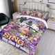 thumbnail image 3 of Sing 3: La Película Conjunto de sábanas temático, trío de piezas, cómodo y amigable con la piel, diseño único, regalo de decoración para el hogar para familiares, amigos y fans,140cm *210cm, 3 of 6