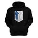 thumbnail image 1 of Polerón Canguro Attack On Titan Negro Talla L Unisex, 1 of 3