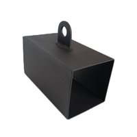 Magideal - Bloque De Abrazadera, Fortalecedor De Agarre Manual, Equipo De Entrenamiento De Alta Resistencia Para Gimnasio, Placas De Pesas, Mango De Máquina De L 8Cmx8Cmx15Cm