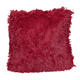 thumbnail image 1 of Fundas de cojín peluditas 45x45 cm color burdeos, 1 of 2