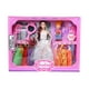 thumbnail image 1 of Muñeca Armario Ropa Vestuario Niña Juguete Fashion rosa Talla Única, 1 of 4