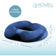 thumbnail image 2 of Cojín antiescaras ortopédico Howell asiento memoria azul mitad blanca, 2 of 3