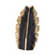 thumbnail image 1 of Florero De Cerámica, Escritorio De Regalo, Maceta Decorativa Para Estante, Oficina, Entrada, Dorado Y Negro, 1 of 3