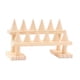 thumbnail image 2 of Soporte De Pantalla De Anillo De Madera Soporte De Dedo Versátil Para La Casa Minorista De Escritorio 2 Nivel 21cmx9cmx8cm, 2 of 5