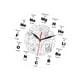 thumbnail image 5 of Reloj De Pared Moderno De Ciencia, Acrílico, Sin Tictac, Para Comedor, Oficina, Cocina, 5 of 5