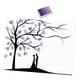 thumbnail image 3 of Lienzo Con Dise?o De árbol De Huellas Dactilares, Manualidades Versátiles, Cumplea?os, Bodas, Materiales De Arte, Bricolaje, Morado, 3 of 5