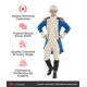 thumbnail image 5 of Disfraz Morph de George Washington para Adultos - Talla M, 5 of 7