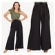thumbnail image 3 of Pantalon Palazzo Mujer Fiesta Cintura Elasticada Verano Colores 090, 3 of 3