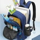 thumbnail image 2 of Spaceman Print Kids Backpack Orthopedic Waterproof Primary Book Bags Reflective Design Mochila Children School Bags for Childre, 2 of 3