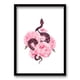 thumbnail image 1 of Cuadro Snake Rose 50x35cms, 1 of 1