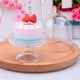 thumbnail image 3 of 12 soportes para tartas, mini soportes de exhibición para tartas, mini soporte para tartas con tapa, soporte para cupcakes, campana para tartas para decoración de bodas y fiestas., 3 of 5