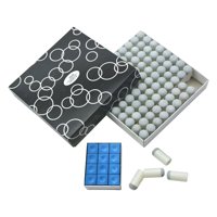 Ioensy - 100X Puntas Para Tacos De Billar Antideslizantes, Protección Práctica Para Reparación De Hombres, Puntas Para Tacos De Billar De 13 Mm