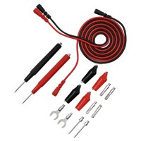 Magideal - Multímetro: Juego, Aguja De Prueba De Potencia, Sondas De Prueba Fáciles De Usar, Bolígrafos, Ganchos De Prueba, Conectores Tipo Banana, Sondas De Pru