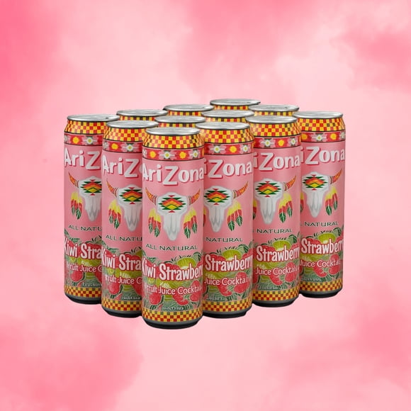 Pack 12 unidades Néctar Kiwi Frutilla, Lata 650 ml