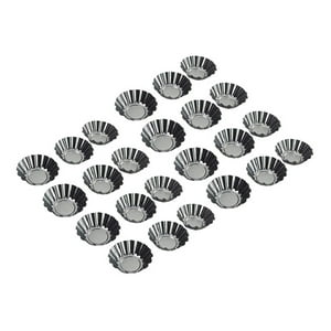 Genérico - Pack 24 Molde Mini Tartaleta Tarta Moldes Para Reposteria