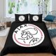 thumbnail image 1 of AFC Ajax Bedding Set,3D Duvet Cover with Pillowcases,for Soft Microfiber Football Club Quilt Cover, 1 of 3