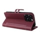 thumbnail image 5 of Premium Wallet Case for iPhone 14 Pro with Card Slots & Kickstand, Flip Cover Red, 5 of 6