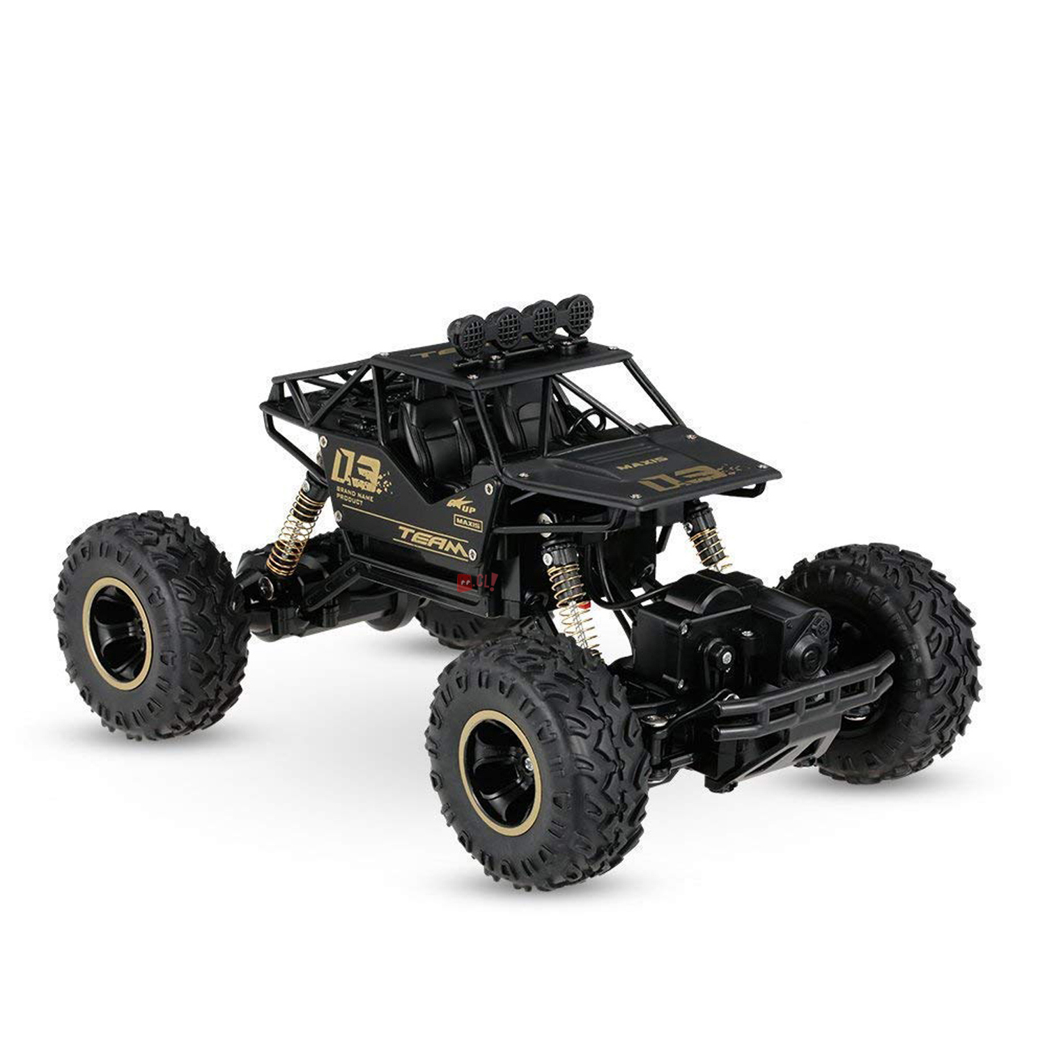 Puntostore - Jeep A Control Remoto Todo Terreno Recargable Negro - Ps