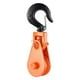 thumbnail image 1 of Cable de alambre Snatch Block VEVOR de 2 toneladas con gancho giratorio, 3 poleas, 9 mm, 1 of 3