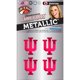 thumbnail image 1 of [ Tatuaje Temporal FAN-A-PEEL Indiana Hoosiers Metálico ], 1 of 6