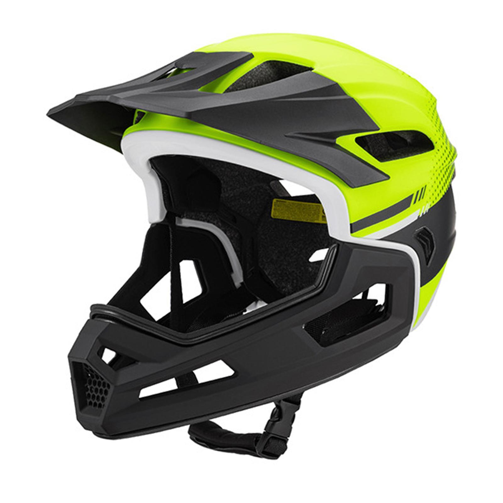 Magideal - Casco Seguro Para Ciclismo Con Diseño Ergonómico Y Protección Múltiple Ligero Transpirable Con Forro Desmontable Y Resistente Adecuado Para Hombres Y Amarillo Fluorescente