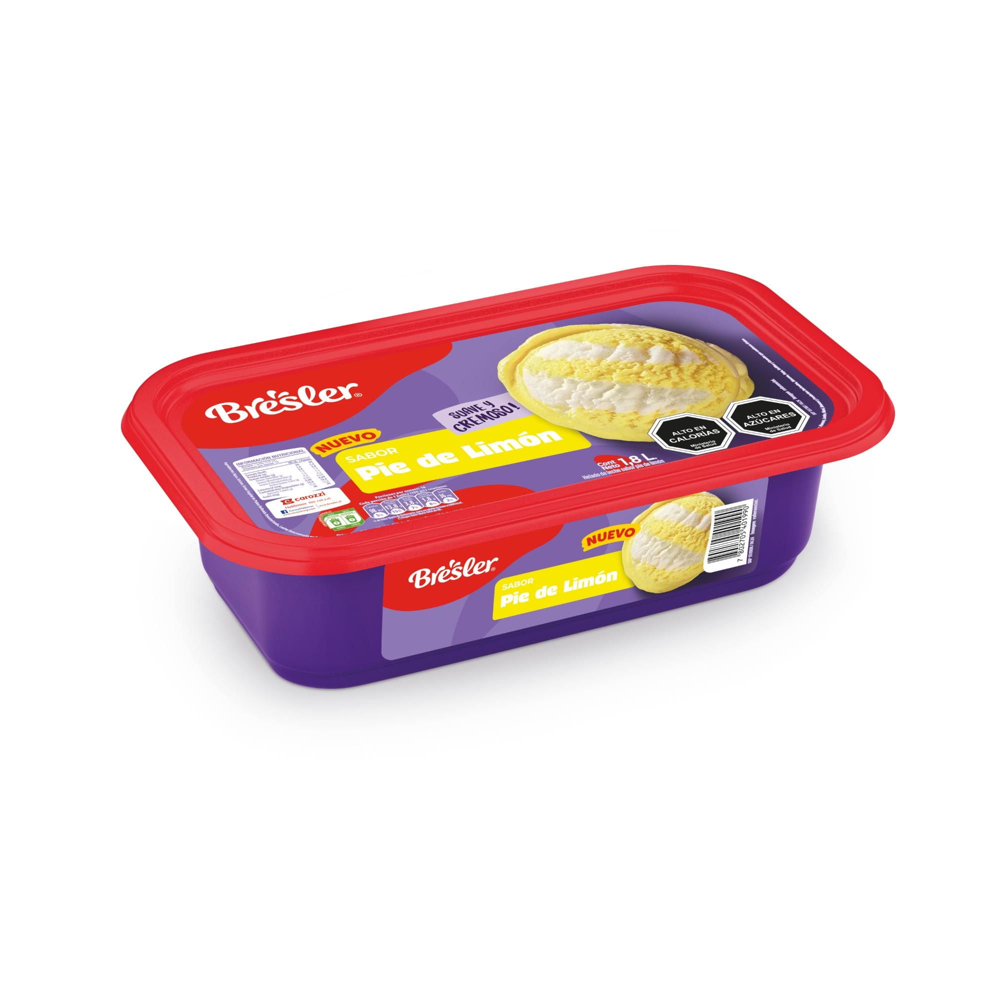 Helado Sabor Pie De Limón Cassata 1.8 L Bresler