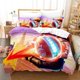 thumbnail image 1 of Fashion anime Game Knockout City Bedding Set Single Twin Full Size Bed Set Adult Kid Bedroom Duvetcover Sets Bed Sheets, 1 of 5