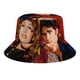 thumbnail image 5 of Giallo Terror Thriller Sombrero bucket para adultos, gorra de protección solar, sombrero de pescador plegable para viajes al aire libre, pesca y actividades de verano, 5 of 6