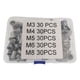 thumbnail image 2 of Kit De 150 Herramientas Para Tuercas Remachables M3 M4 M5 M6 M8 Para Decoración De Muebles Automotrices, 2 of 5