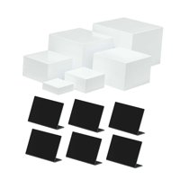 Bothyi - 6 Cajas De Acrílico Para Exhibir Juguetes, Figuras, Manualidades Y Muñecas.