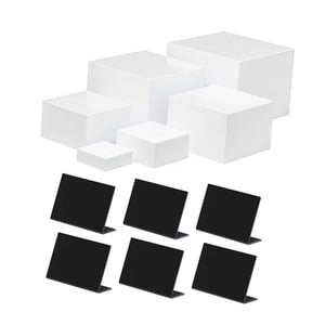 Bothyi - 6 Cajas De Acrílico Para Exhibir Juguetes, Figuras, Manualidades Y Muñecas.