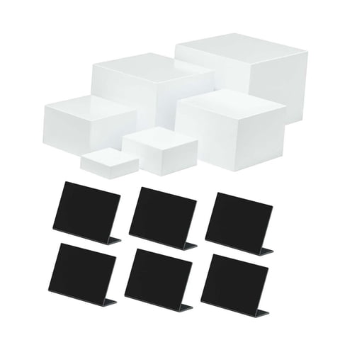 Bothyi - 6 Cajas De Acrílico Para Exhibir Juguetes, Figuras, Manualidades Y Muñecas.