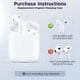 thumbnail image 3 of Funda de carga de repuesto Rodkedc para AirPods de 1.ª y 2.ª generación, 3 of 7