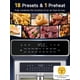 thumbnail image 3 of Kitchen Elite Air Fryer Horno de puerta francesa, 26.4 cuartos de galón, fácil limpieza y uso, combo de horno tostador de encimera grande, 18 preajustes, 1 precalentamiento y 1 luz, cocción multicapa,, 3 of 3