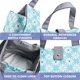 thumbnail image 4 of Bolsa de almuerzo Fit & Fresh 25 cm Aqua aislada e impermeable, 4 of 7