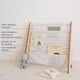 thumbnail image 3 of Estante para libros 3 Sprouts Kids con tela reciclada, 4 niveles, cabestrillo azul, 3 of 7