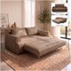 thumbnail image 3 of Sofá Cama Convertible De 3 Cuerpos Tapizado En Lino 200 Cm, 3 of 8